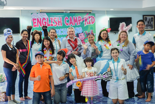 CUEL :: 2nd English Camp at Wat Laem Chabang School 2017